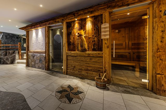 Image: wellness area Pension Odles